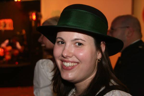 Barbara Riegler beim Bezirksball der Landjugend Wildon