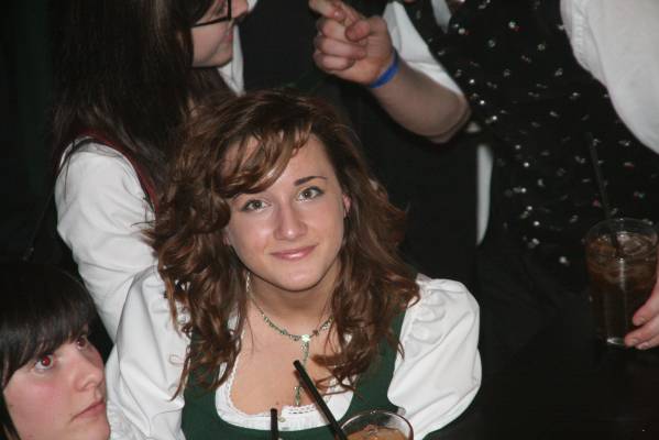 Laura Jahrbacher beim Bezirksball der Landjugend Wildon