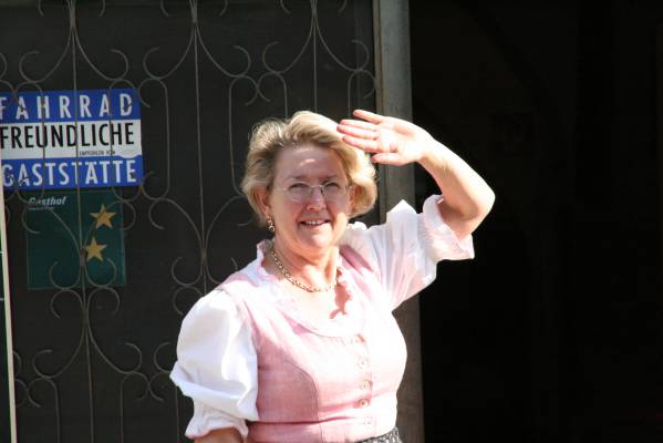 Eva Draxler beim Forianisonntag